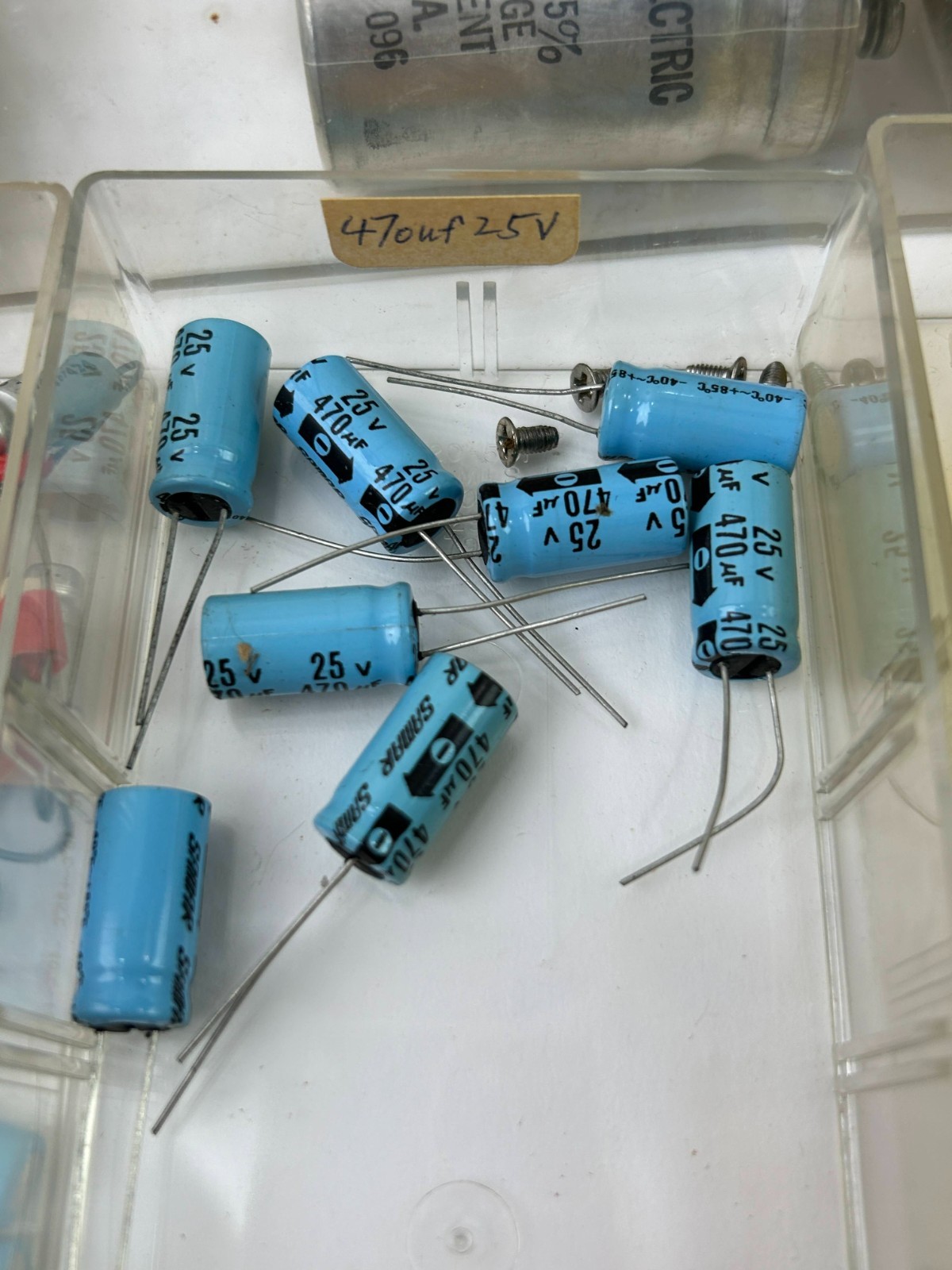 Capacitors Mixed Lot Vintage Radio Repair Parts Sorted Appear Unused NOS