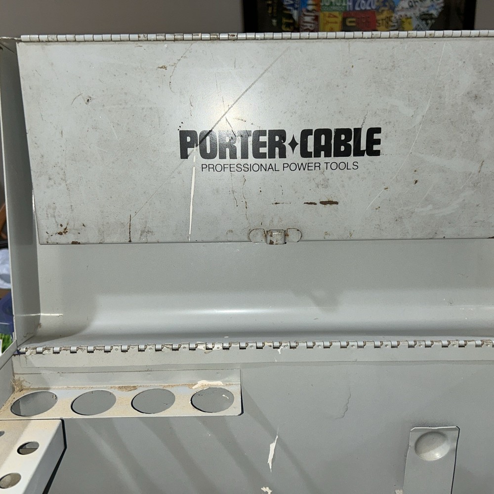 Porter cable router metal case