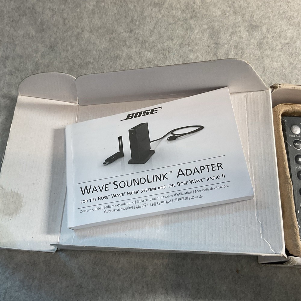 BOSE WAVE SOUNDLINK ADAPTER - NEW IN BOX