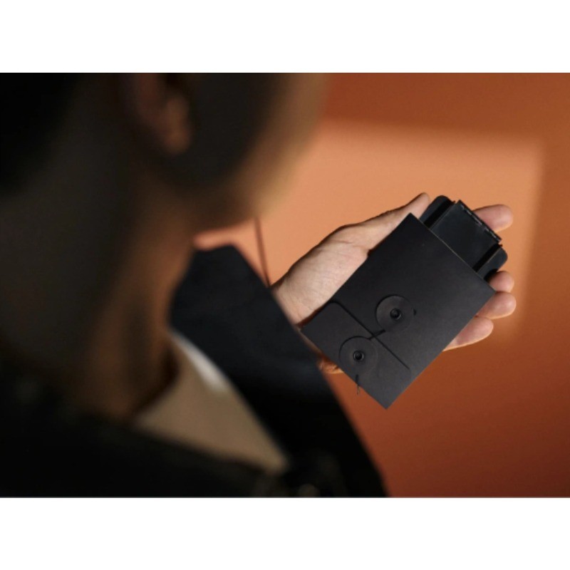 EASYLOPES - Card To Sealed Envelope Magic Trick (Black)