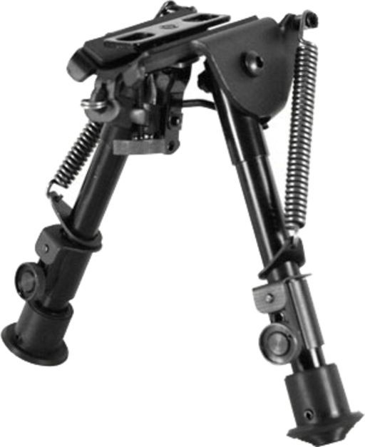 NcStar Precision Grade Compact Bipod, 8in Max Height w/3 Adapters ABPGC