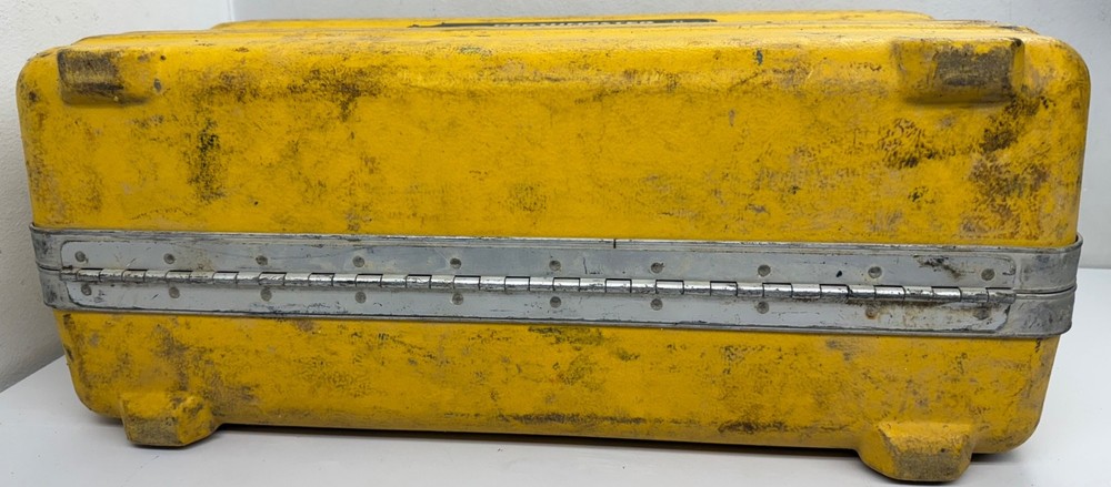 Laser Alignment Depthmaster ASSY 40500-01 Yellow Case Receiver UNTESTED READ