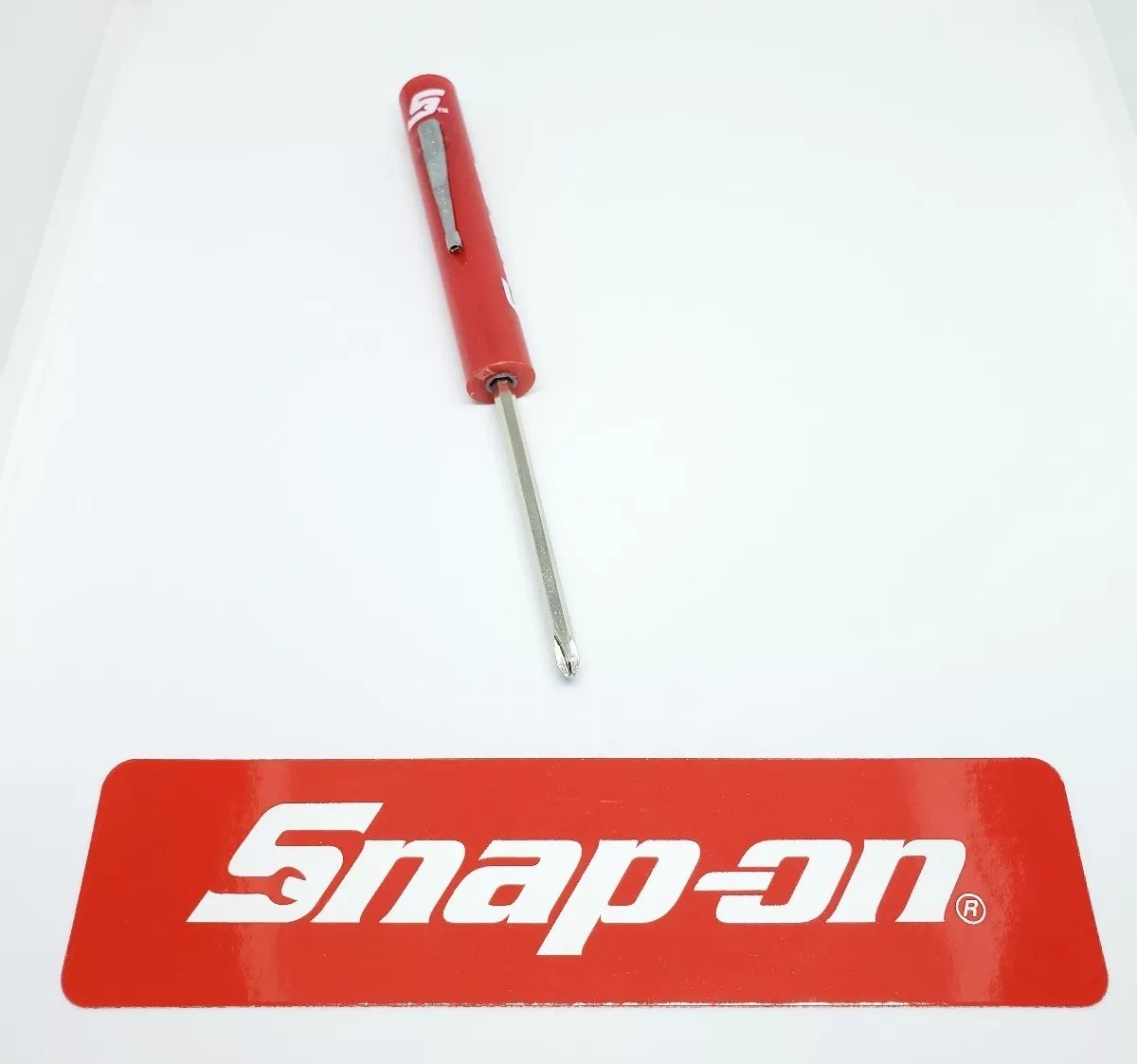 2x Snap-on Tools Pocket Screwdriver Reversible Flat Phillips