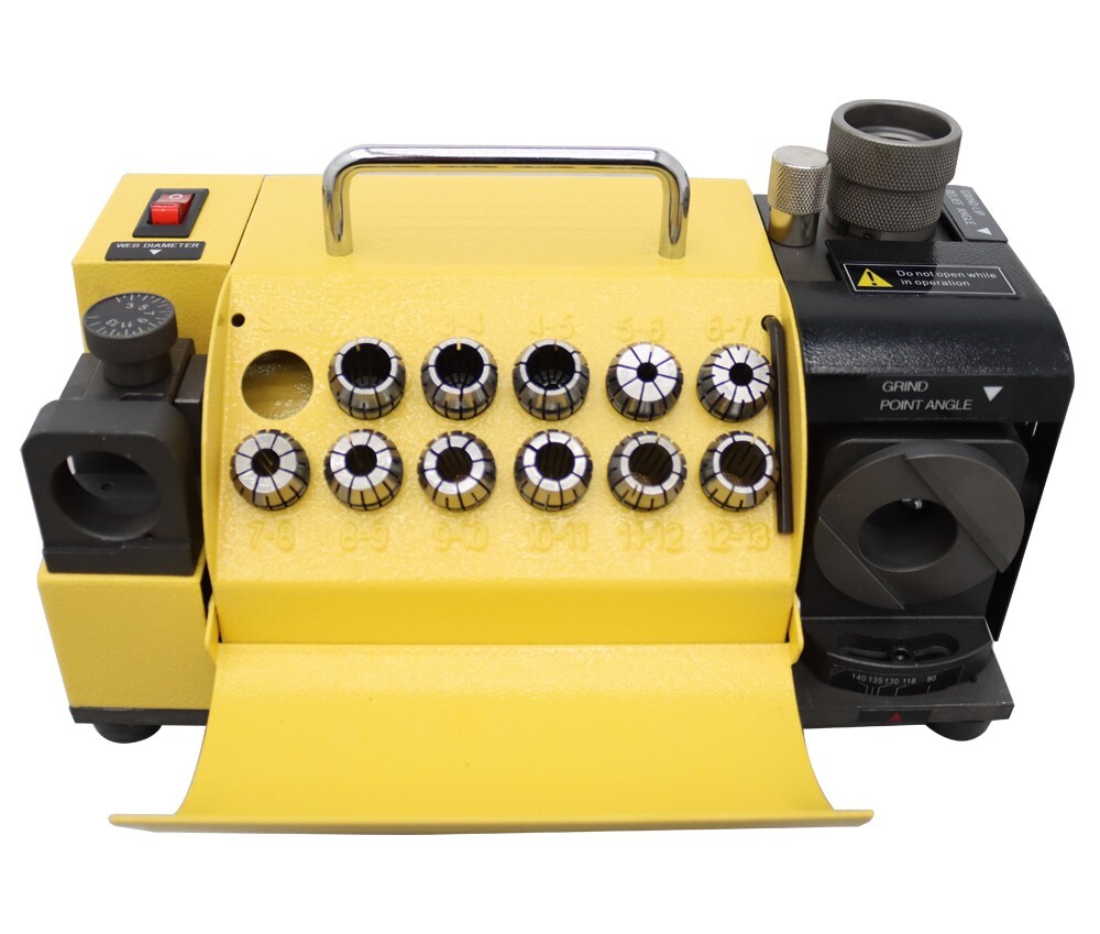 110V ф3-ф13 Drill Bit Grinder 11 Collets Precision Grinding Machine Easy Operate
