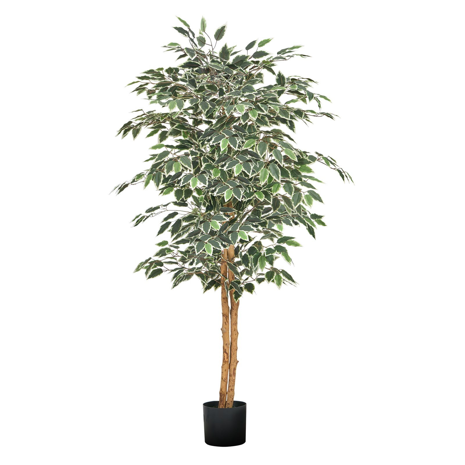 Uimoso 5FT Artificial Ficus Tree Faux Plant for Indoor Decor