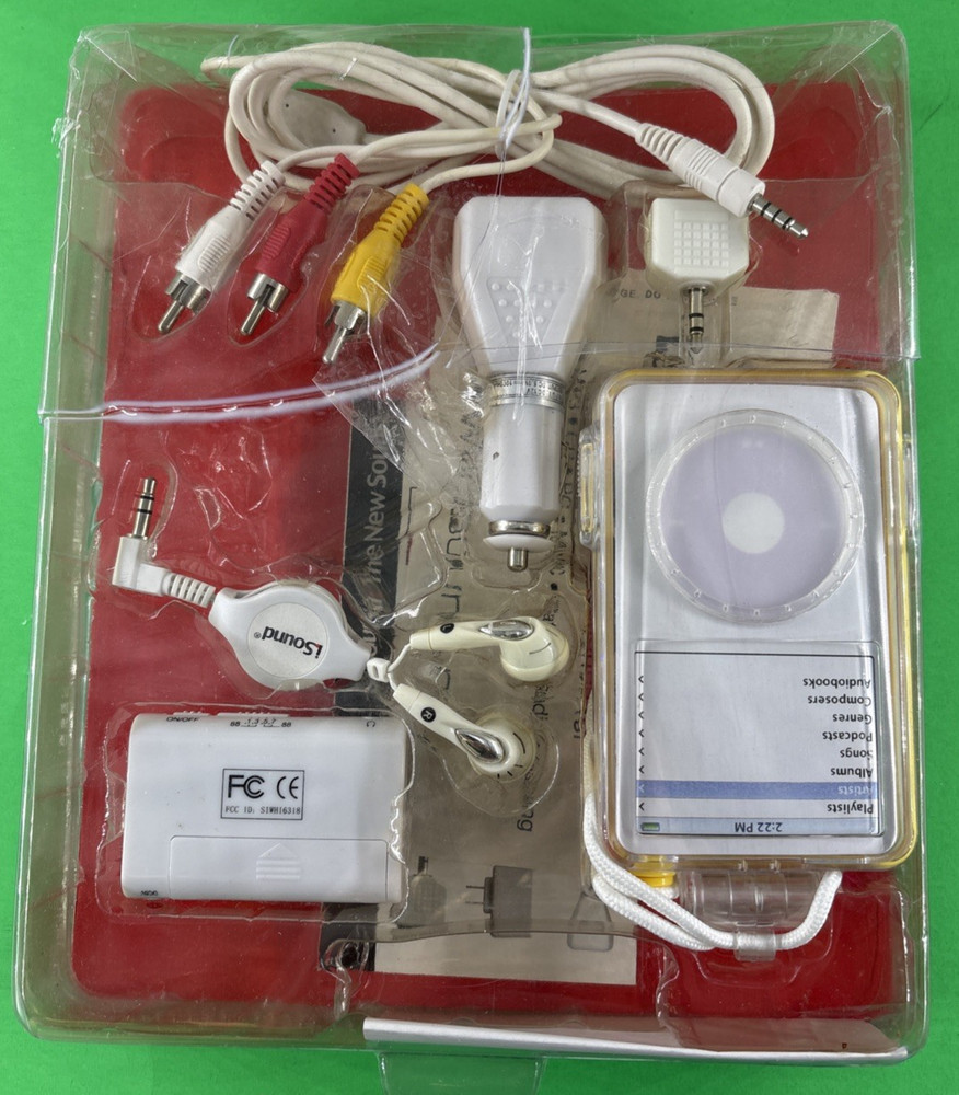 iSound: The New Sound 7-in-1 iPod Car Charging Kit Missing AC Adapter