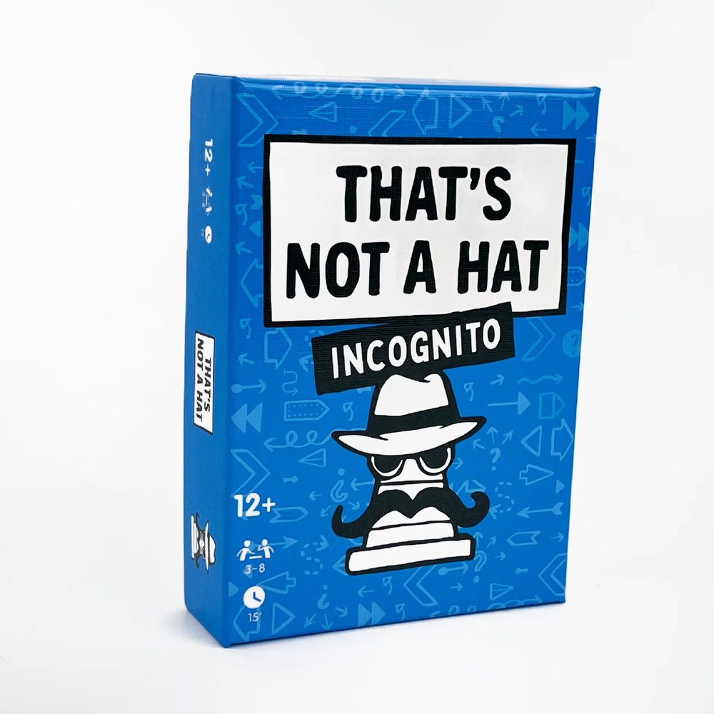 3x That's Not a Hat - Fun Bluffing & Memory Party Game for All Ages Components
