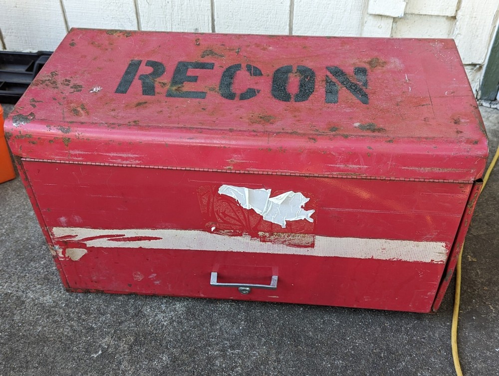 vintage tool box