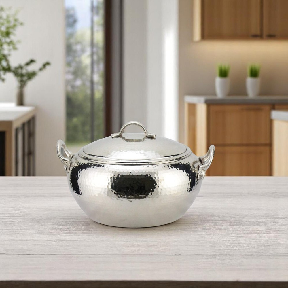 Copper Cooking Pot, Hand hammered Copper Pot Set, Copper Cookware, Copper Casser