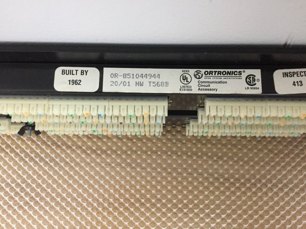 ORTRONICS OR-851044954 48 PORT PATCH PANEL