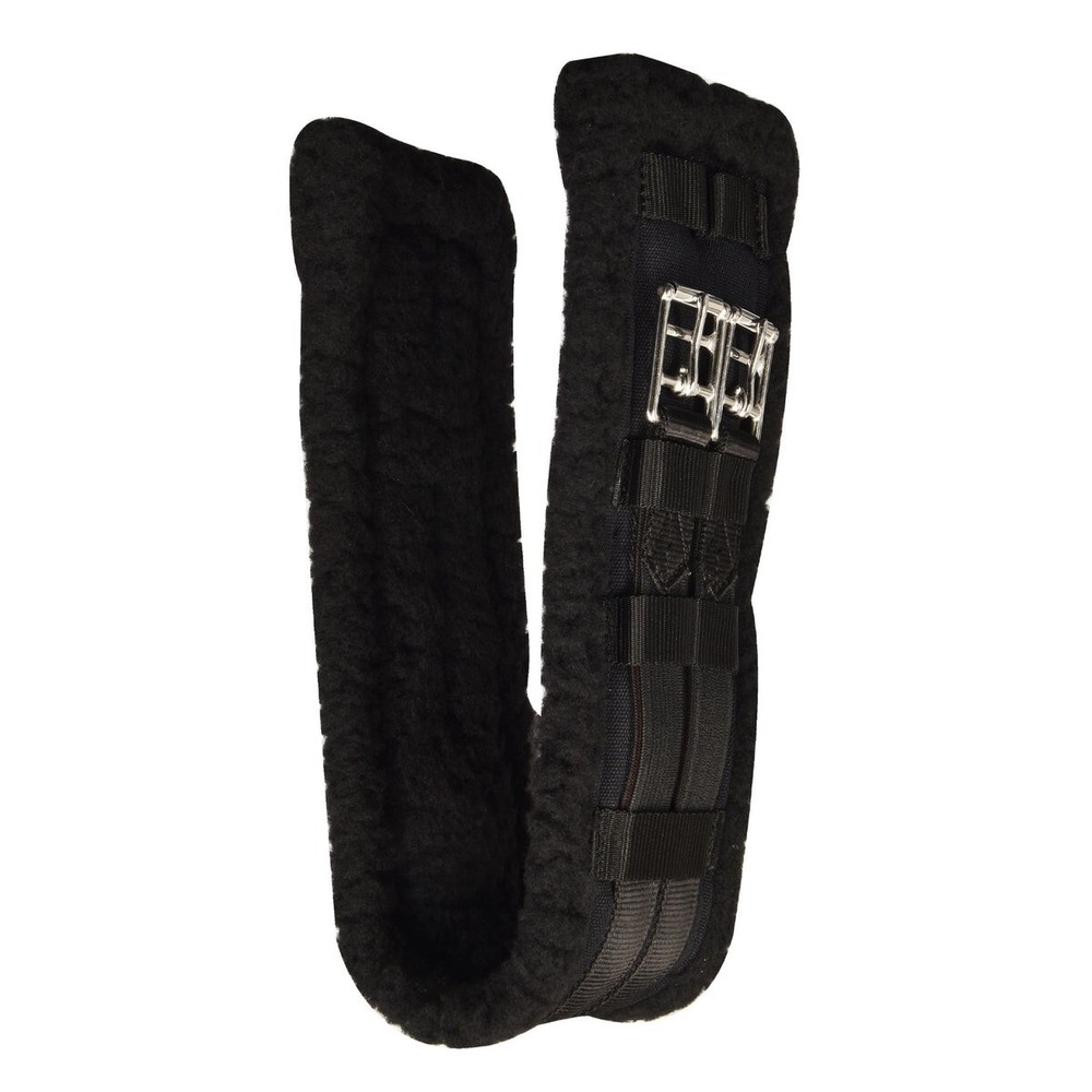 Ovation Fleeced Lined Equalizer Dressage Girth - Black (Var. Sizes)