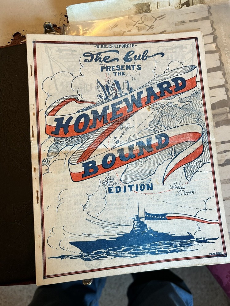 GREAT!  WW2 USS California Sailor Group