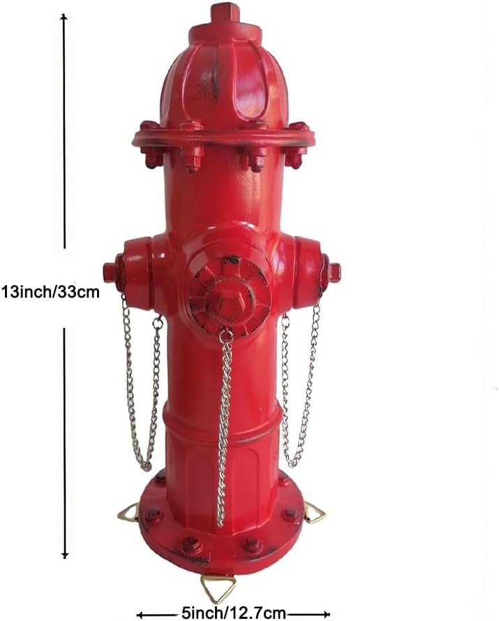 Fake Fire Hydrant for Dogs to Peed on, Dog Fire Hydrant Pee Post, Backyard De...