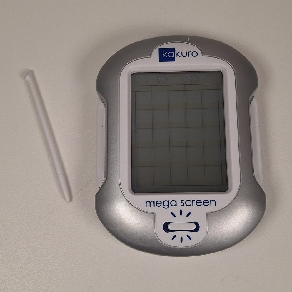 Kakuro Mega Screen Illuminated Handheld Game