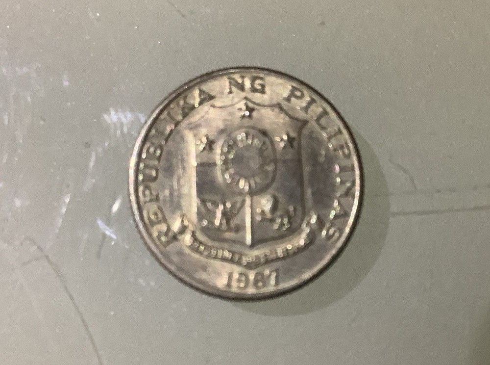 Philippines 10 Sentimos 1967 Circulated