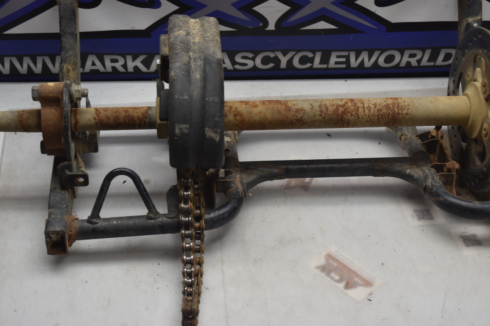 Q1-6 Full Rear End Axle Swing arm 2012 Polaris RZR 170 RZR170 UTV Free Us Ship