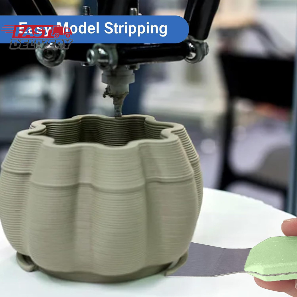 3D Print Scraper Tool Upgraded Metal 3D Printer Spatula with Comfortable Grip Re