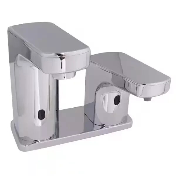 SPEAKMAN SFC-8790 SENSORFLO LOW ARC SENSOR FAUCET & SOAP COMBO COMERCIAL SERIES