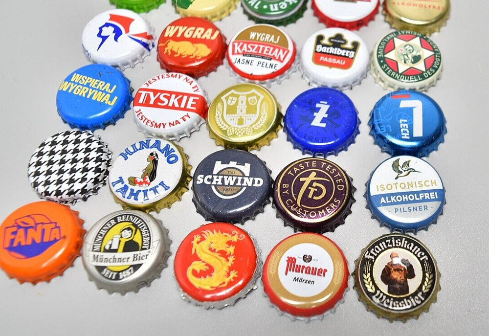 Beer Crown Caps Tops Collection x40