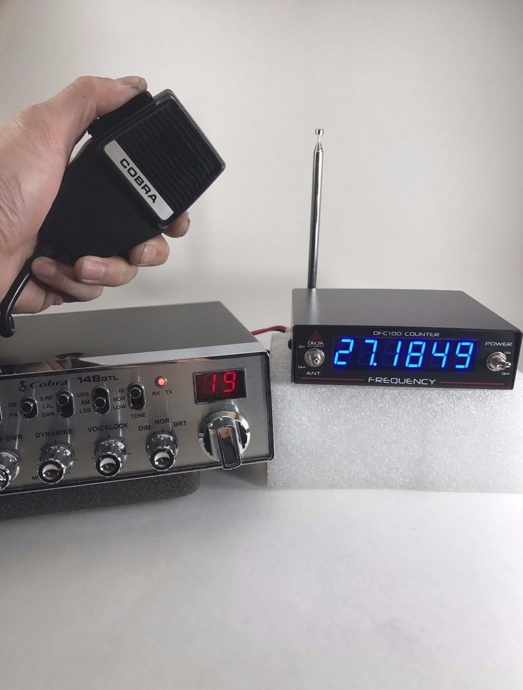 DELTA DFC100 WIRELESS or INLINE 6 DIGIT PRECISION FREQUENCY COUNTER CB Radio