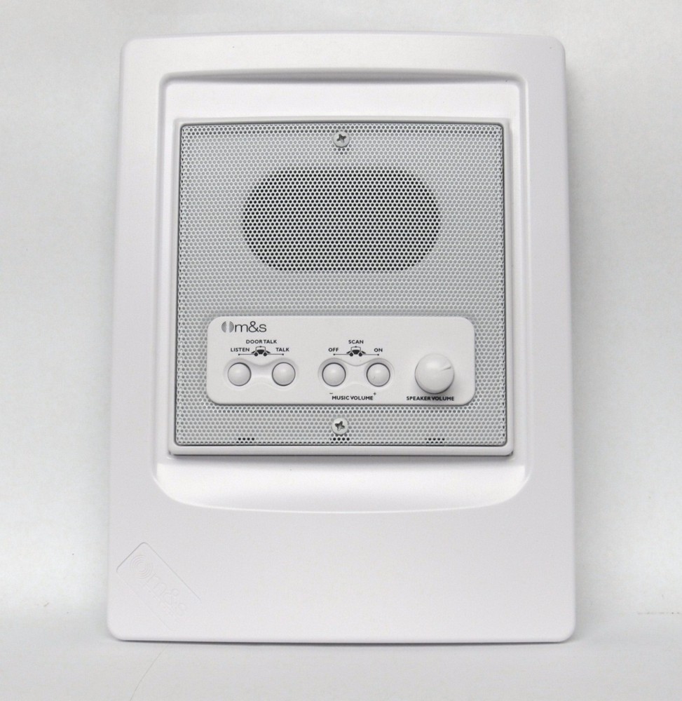 M&S DMC4RW Patio with Frame White Intercom Station NEW