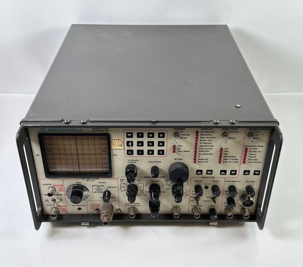 Motorola R2008D Communications System Analyzer