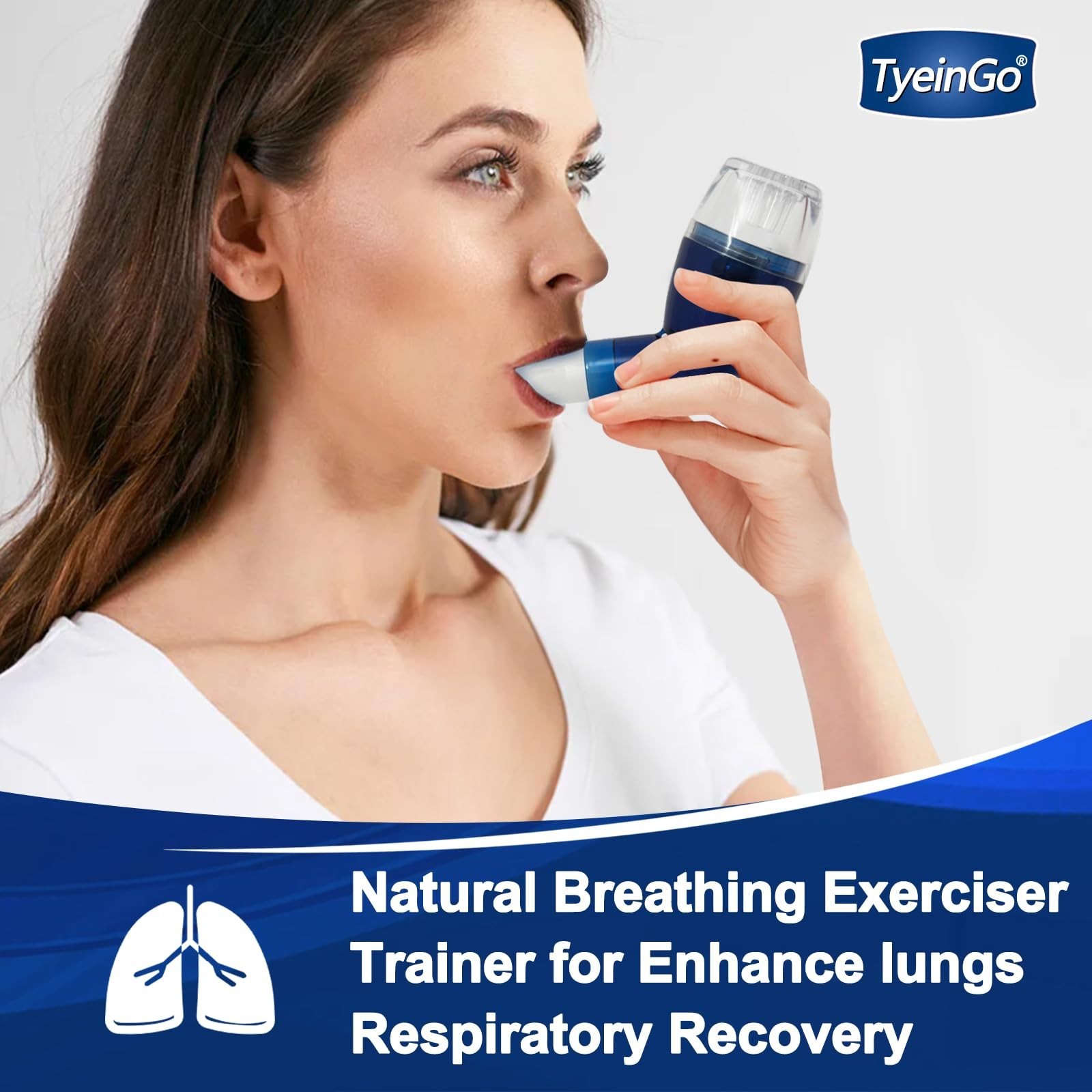 Flutter Valve Device for Lungs, Breathing Exercise Device for Lungs, Breathin...