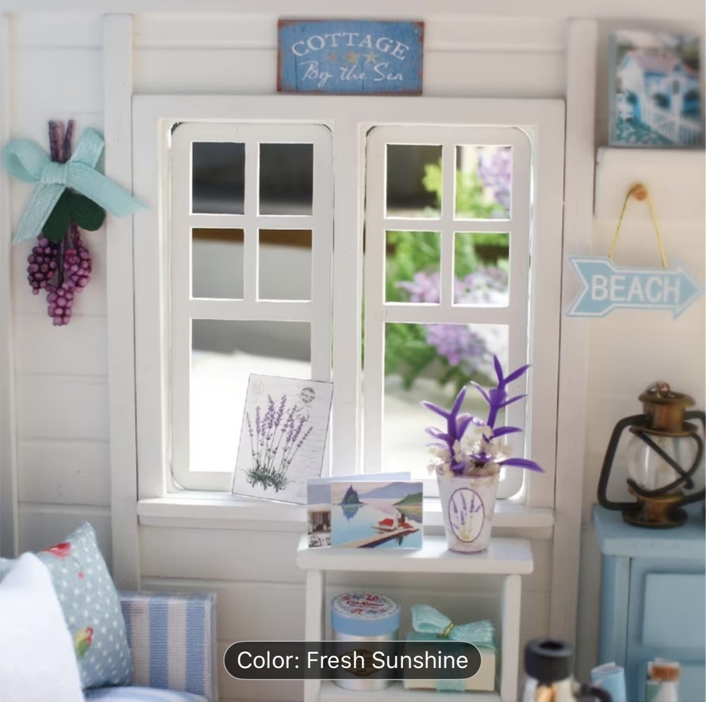 Miniature Fresh Sunshine Dollhouse Kit