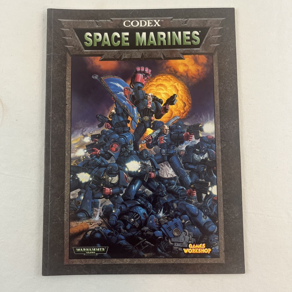 Warhammer 40k Games Workshop 2001 - Codex Space Marines 3rd edition