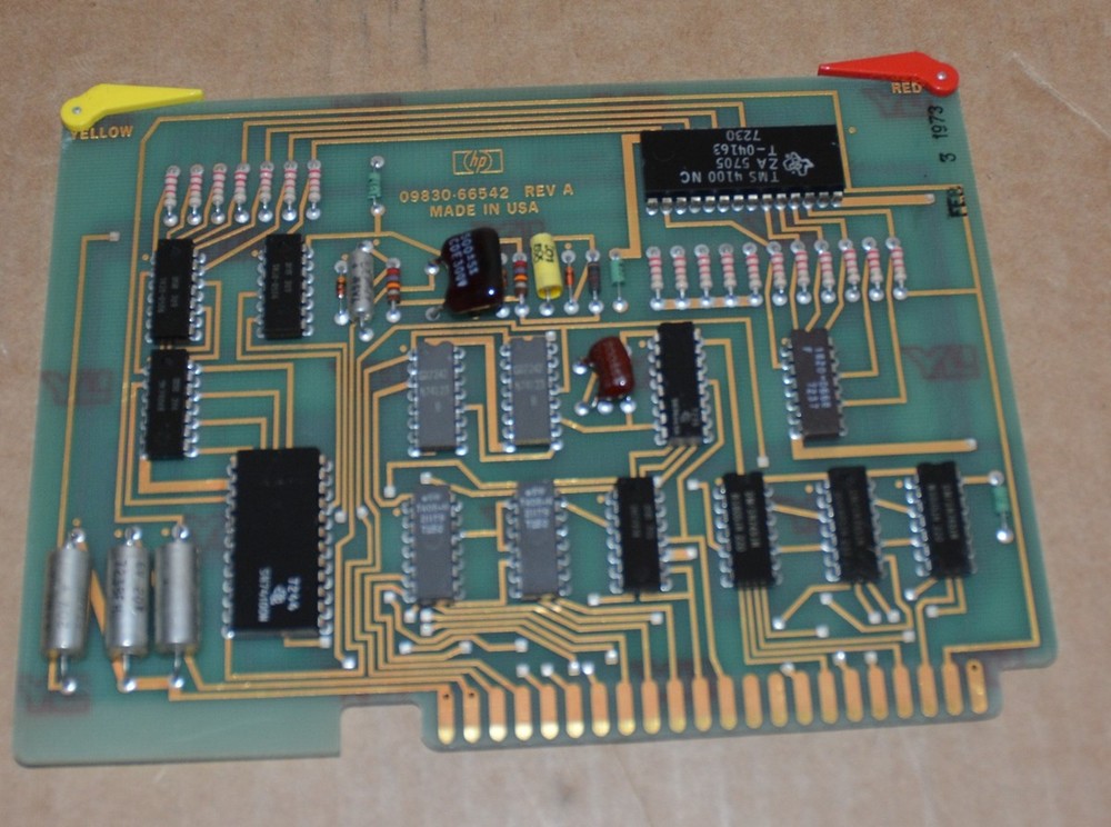 HP 9830A Display Logic Board Calculator Computer 09830-66542