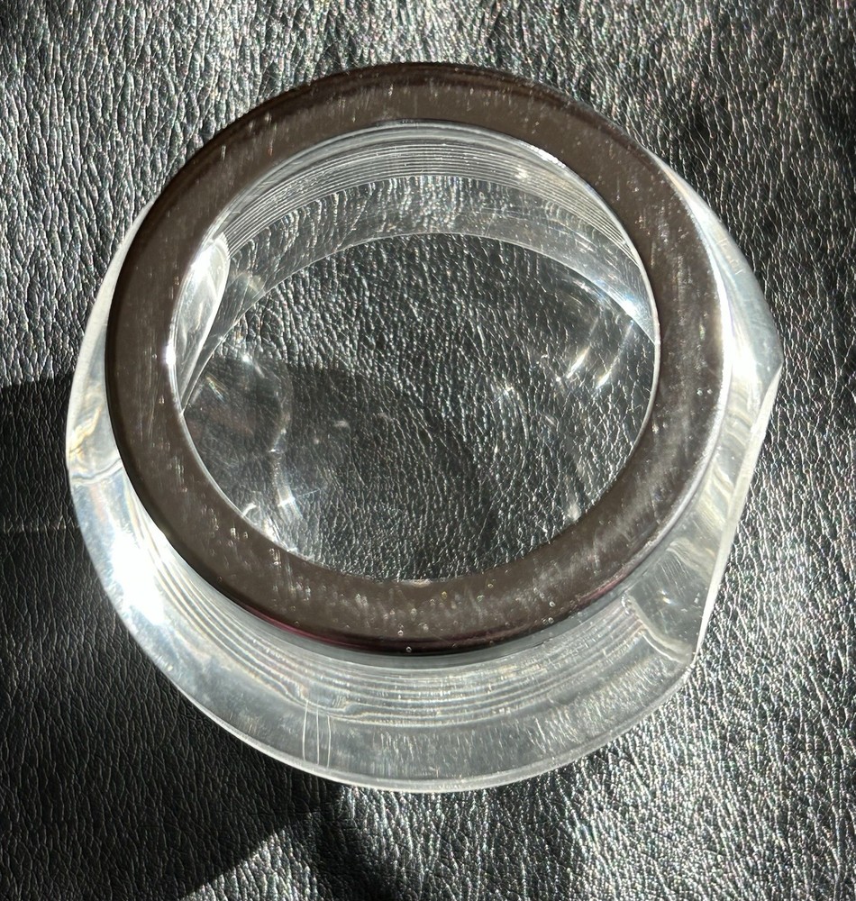 Vintage Dome Magnifying Glass Round