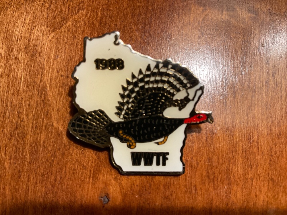 1988 WWTF Turkey Pin