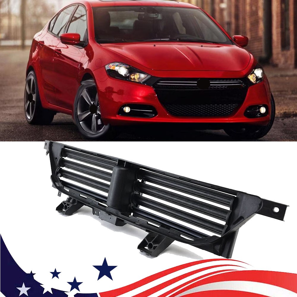 For 2013-2016 Dodge Dart ACTUATOR INCLUDED Active Grille Shutter Assembly