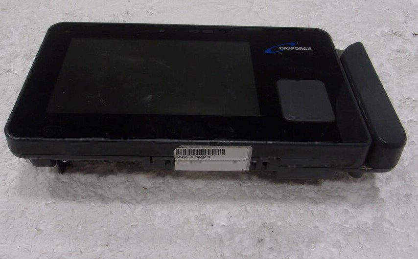 Ceridian A2A0116-10R000 DFTouch Timeclock Touch Display SEE NOTES