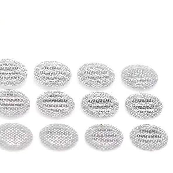 10 Pack Earbuds Mesh Filter Replacement Keep Clean Self Adhesive Metal Fine N...