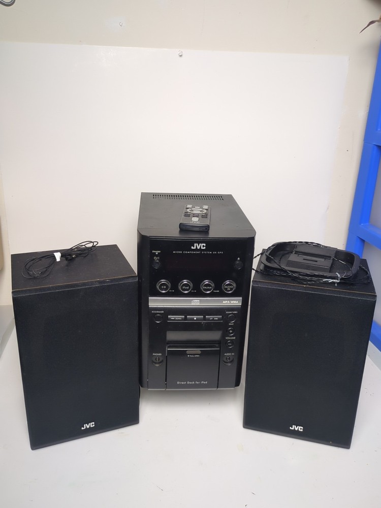 JVC Speakers Micro Component System UX-GP5 Complete In The Box