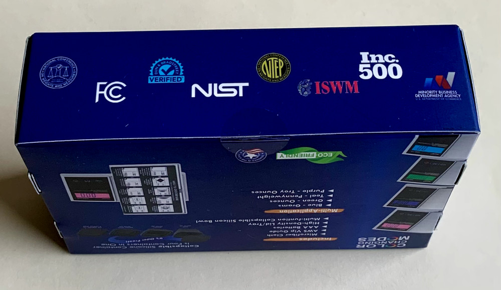 AWS Multi-Function Scale, AWS-750-SIL, 750x 0.1g