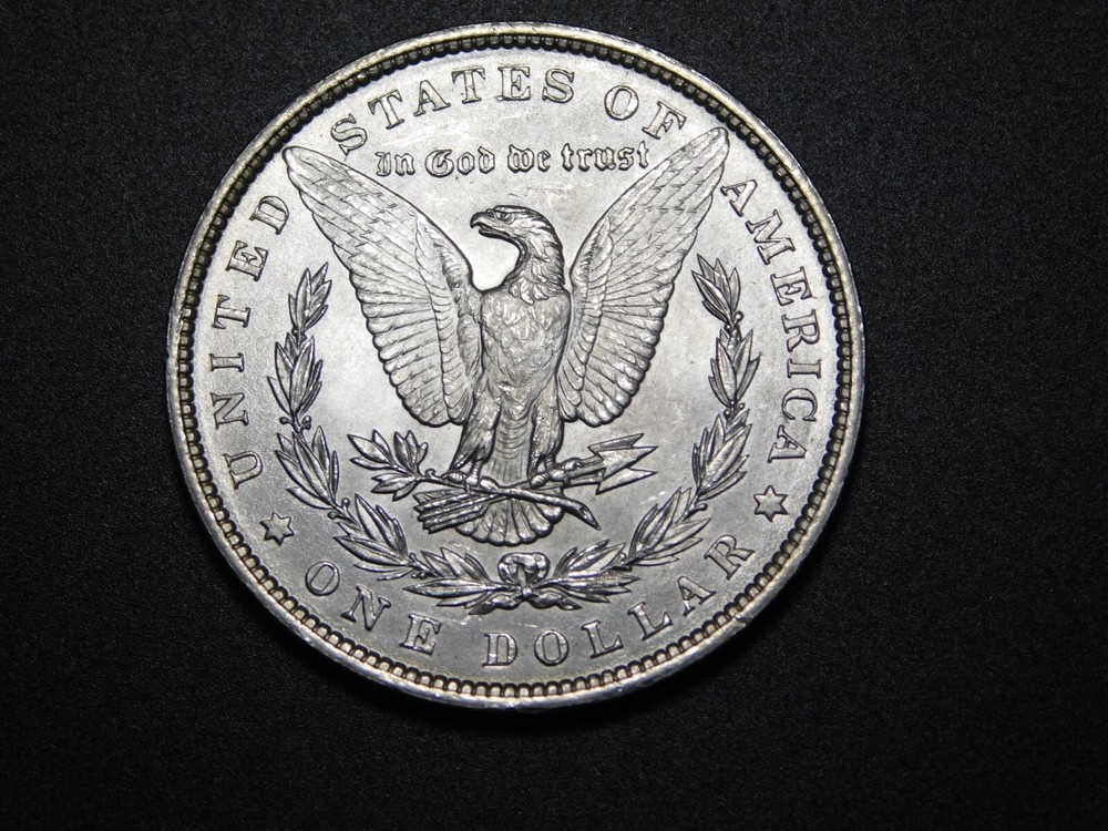 OLD WEST US COINS 1896 MORGAN SILVER DOLLAR