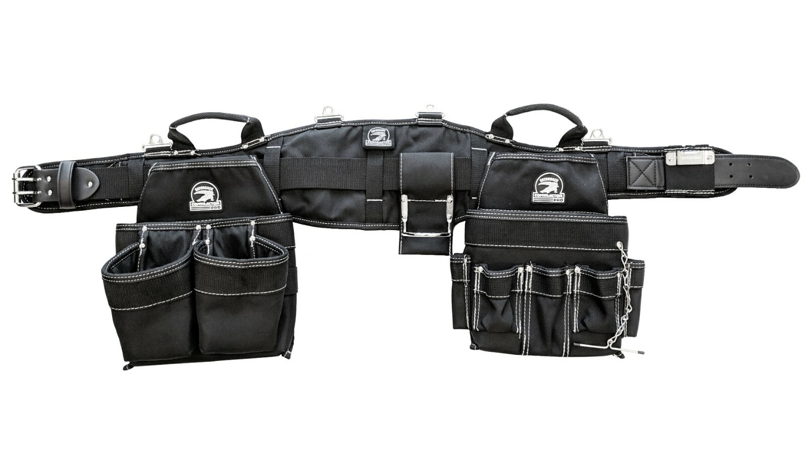 Gatorback B240+B606 Electricians Tool Belt & Suspenders Combo. Sizes Small-3XL