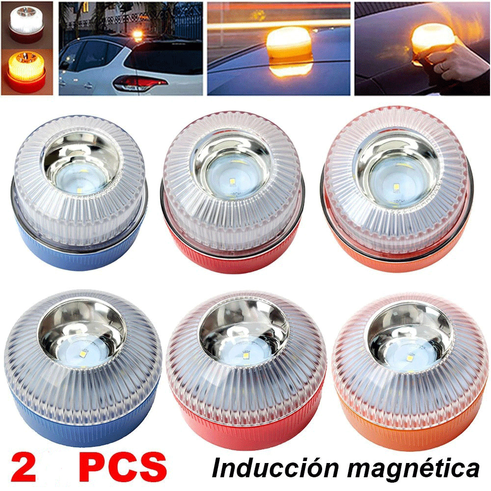 V16 Emergency Light for Car Induction Switch Plus Manual Operation Dual Function