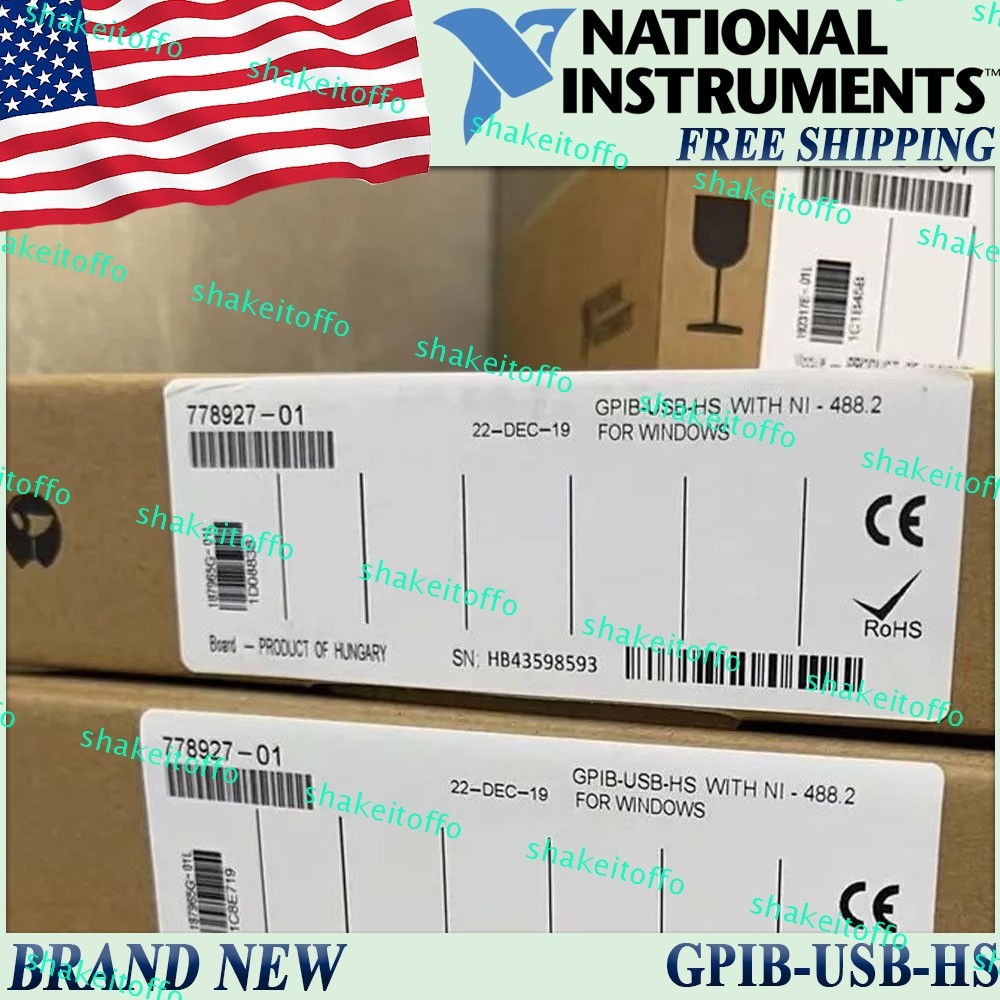NI New National Instruments NI GPIB-USB-HS Interface Adapter IEEE 488 Controller