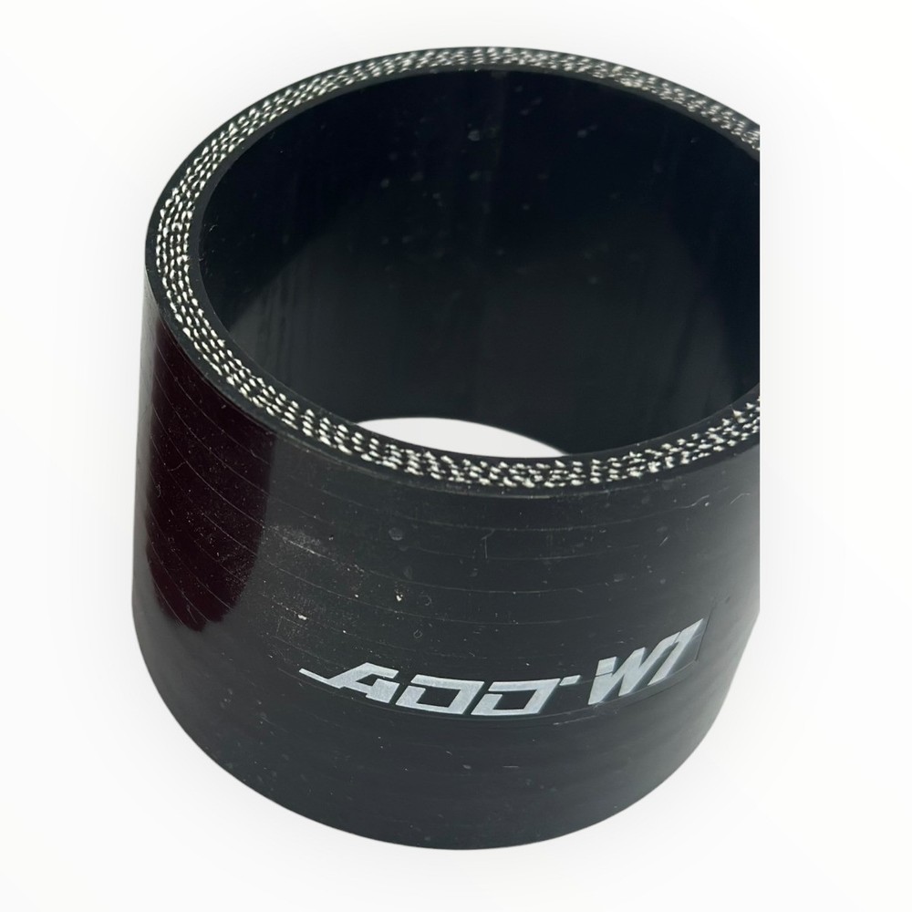 Performance Black 3" Silicone Straight Coupler 4-Layer Turbo Intake Pipe - BLACK