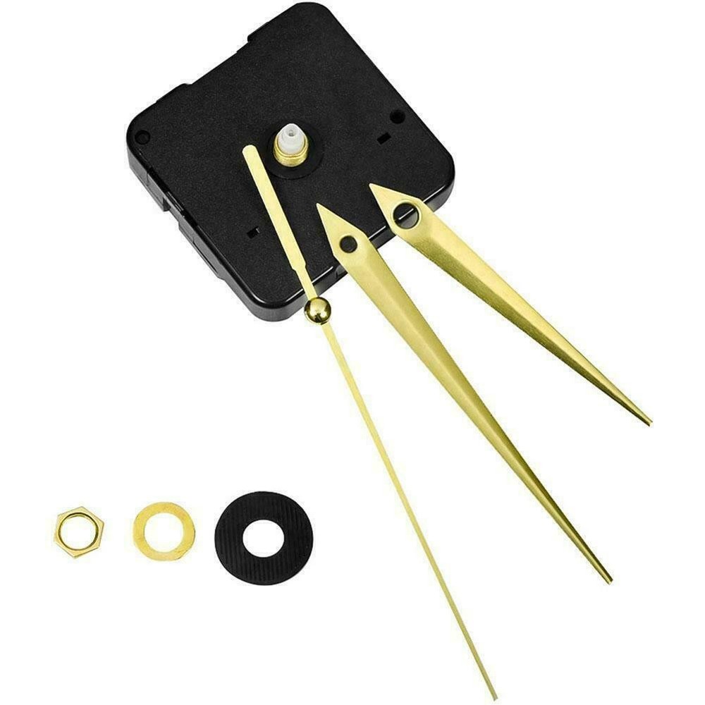 .Silent Large Wall Clock Quartz Clock Movement Mechanism Hands Tools Clock P4E1