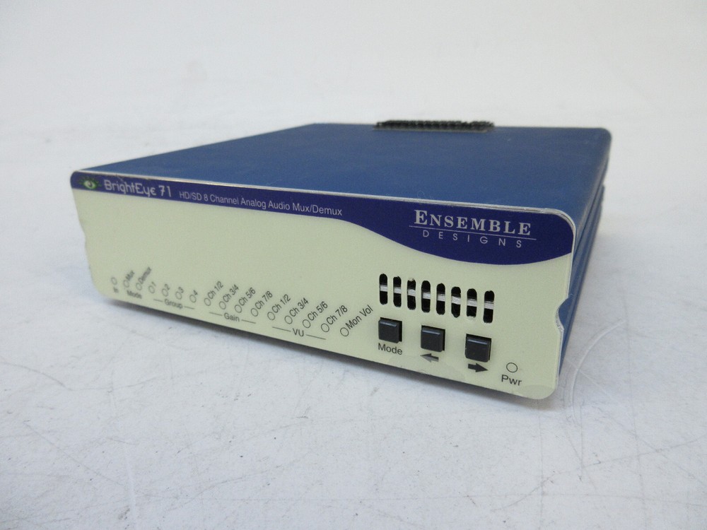 Ensemble Designs BrightEye 71 HD/SD 8 Channel Analog Audio Embed / Dis-embed