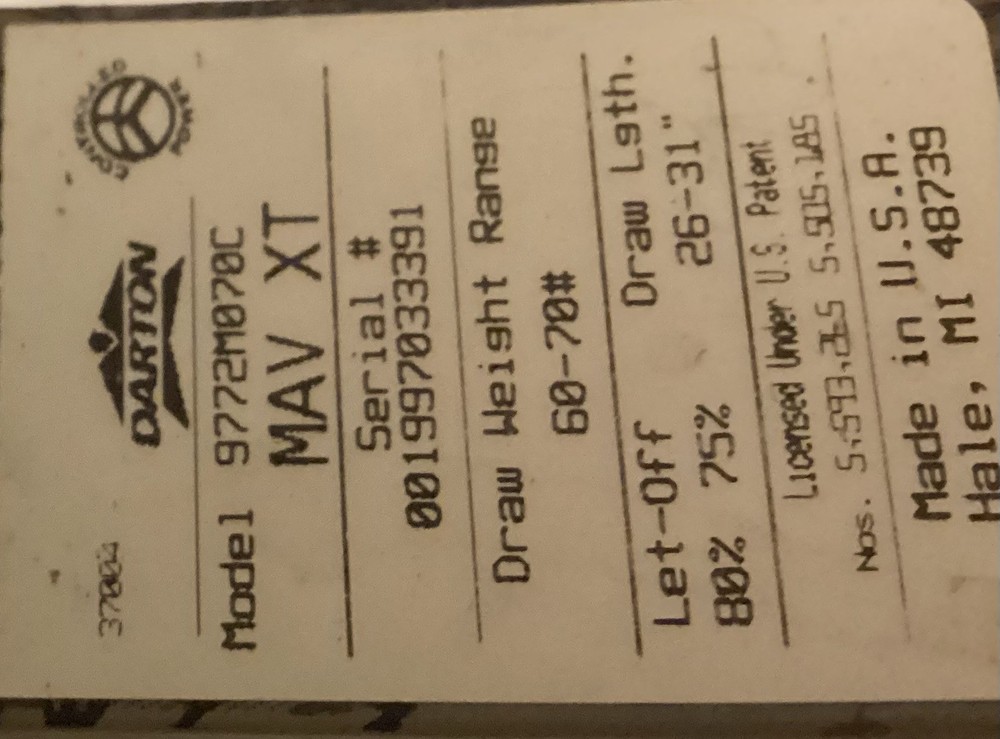 Darton MAV XT Right Hand