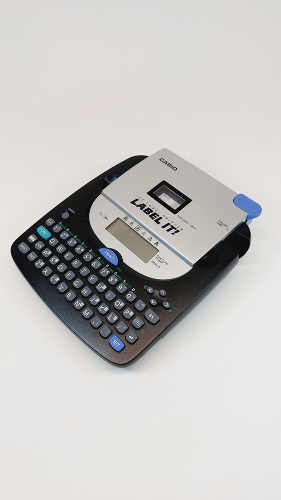 Casio EZ-Label Printer KL-780 Label It! NO AC Adapter Tested