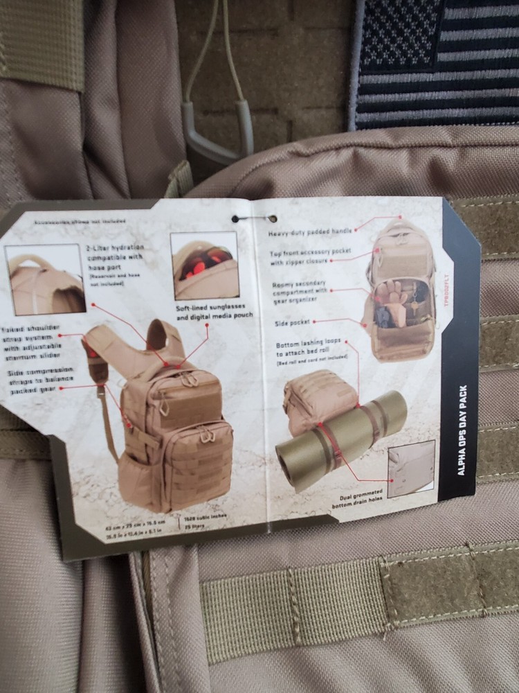 Fieldline Tactical Alpha Ops Day Back Pack