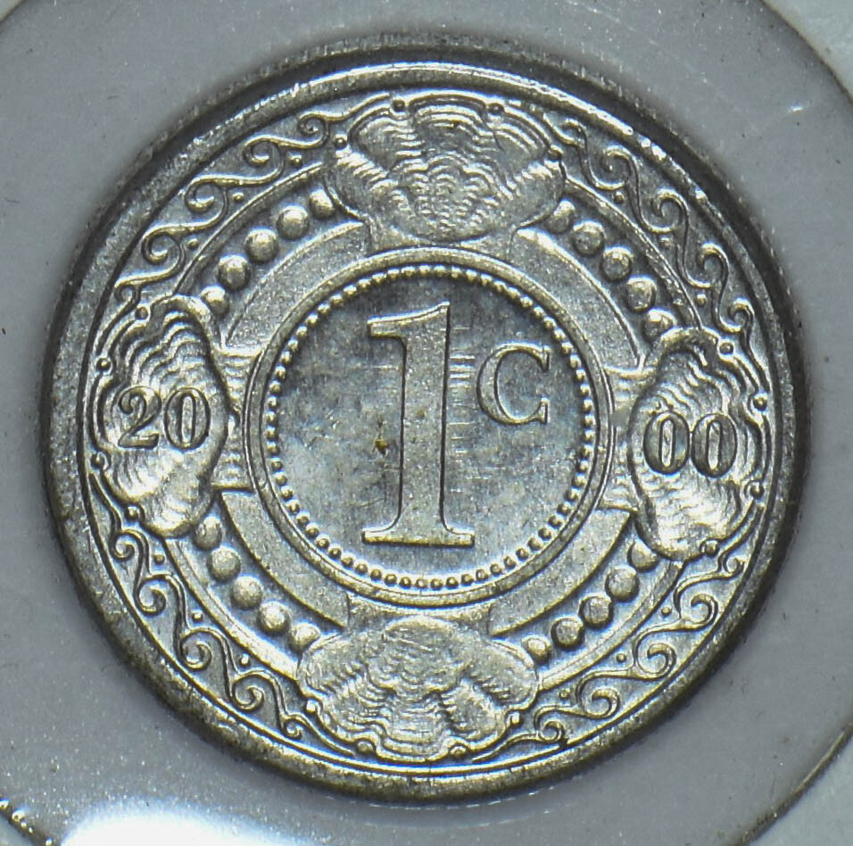 Netherlands Antilles 2000 Cent 150455 combine shipping