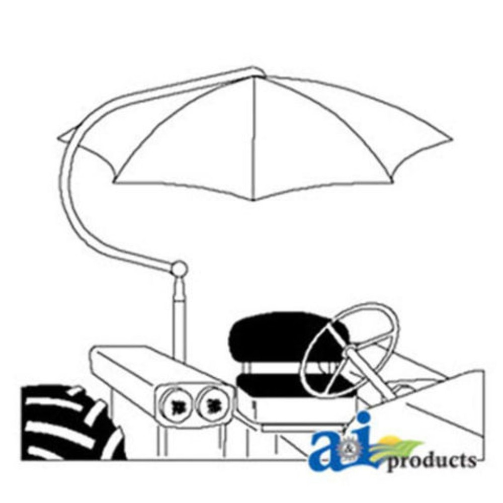 6A52 Umbrella Yellow Fits All
