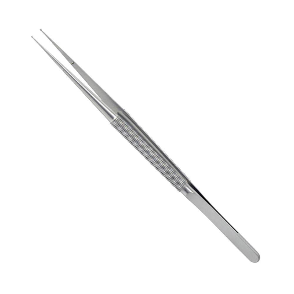 Rhoton Micro Suture Forceps, 7", Straight, Smooth, Tips, 0.3 mm, Premium